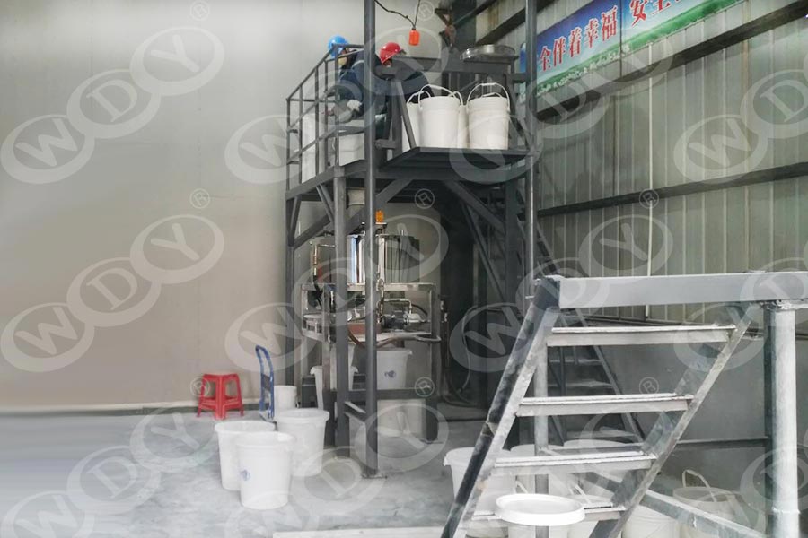 湖北宜昌锆粉原料除铁设备使用案例